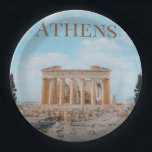 Assiettes En Carton Athènes Grèce<br><div class="desc">Athènes,  capitale de la Grèce. Merveilleuse ville grecque et beaucoup d'histoire ancienne. Lieu de naissance de la civilisation occidentale. C'est la plus ancienne capitale de l'Europe.</div>
