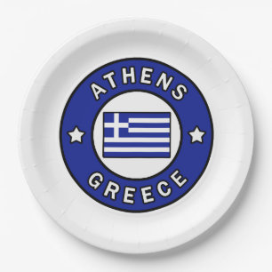 Assiettes En Carton Athènes Grèce