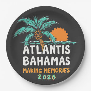 Assiettes En Carton Atlantis Bahamas Faire des souvenirs 2025