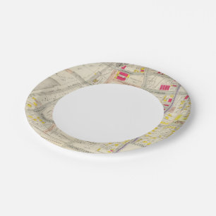 Assiettes En Carton Atlas des cartes des Yonkers