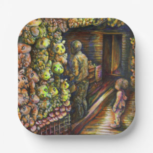 Assiettes En Carton Au nord du cirque