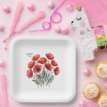 August Poppy Bloom - Cadeau d'anniversaire personn