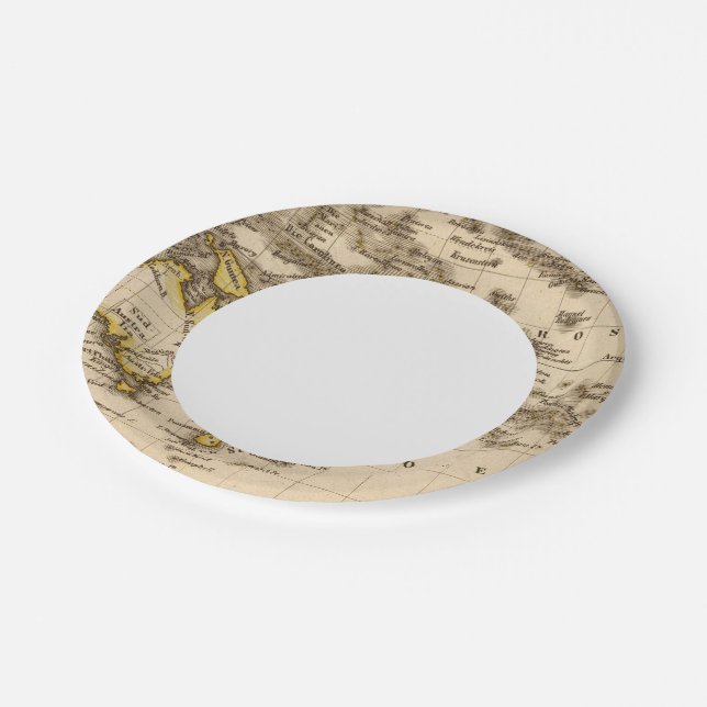 Assiettes En Carton Australie 9 (Angle)