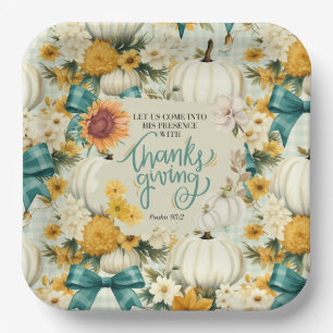 Assiettes En Carton automne Thanksgiving Country Style Papier