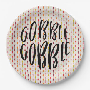 Assiettes En Carton Avalez avalent les points ovales multi - plaque à