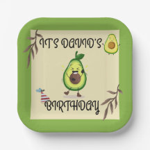 "Avo-Celebrate ! Anniversaire" Plaque