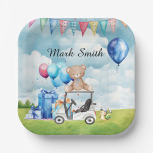 Assiettes En Carton Baby shower à thème de golf / Anniversaire pour ga