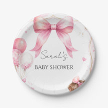 Baby Shower Arc-en-Ciel Rose Aquarelle