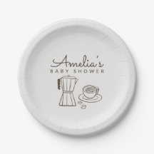 Baby Shower au thème Café Minimaliste