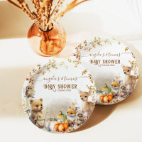 Baby shower Citrouille de Fall Woodland Little