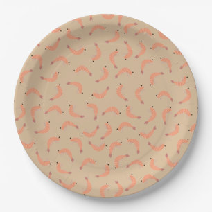 Assiettes En Carton Baby shower de crevettes
