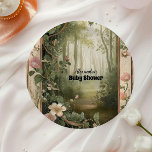 Assiettes En Carton Baby shower de la Forêt Florale Magique<br><div class="desc">Apportez la beauté d'une forêt mystique à votre table avec Magic Floral Baby shower Plaques en papier! Ces assiettes enchanteresses sont ornées de fleurs de forêt délicates, de verdure luxuriante et de teintes terreuses douces, créant un cadre fantasque pour un baby shower inspiré de la magie de la nature. Parfaites...</div>