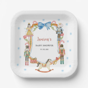 Assiettes En Carton Baby shower de Noël Nutcracker