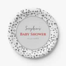 Baby shower de ports dalmatiens mignons