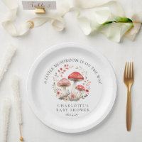 Baby shower Fleur sauvage de Little Mushroom