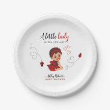Baby Shower Ladybug Rouge et Noir