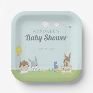 ASSIETTES EN CARTON BABY SHOWER LOONEY TUNES™