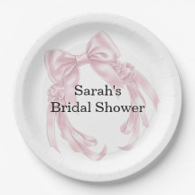 Baby Shower Mariage Ruban Rose