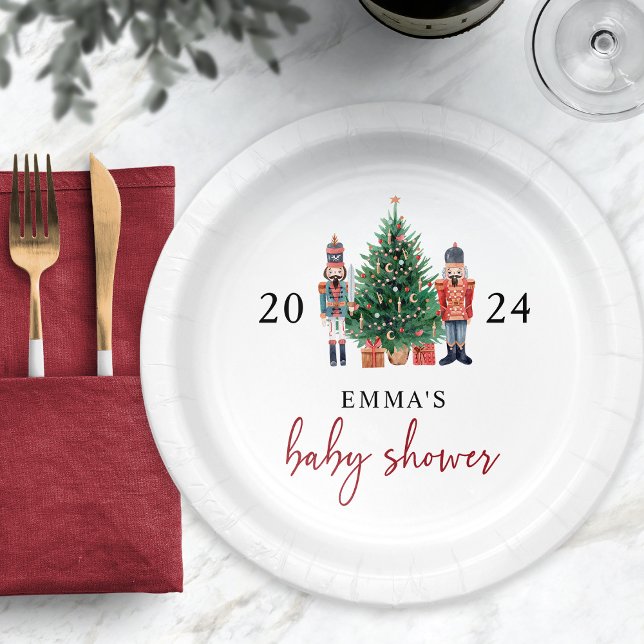 Assiettes En Carton Baby shower Nutcracker (Nutcracker Baby Shower Paper Plates
)