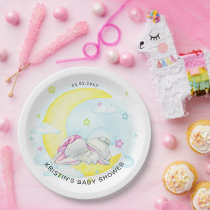 Assiettes En Carton Baby shower Sweet Dreams