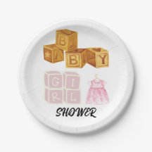 Baby shower unique pour bébés filles dés