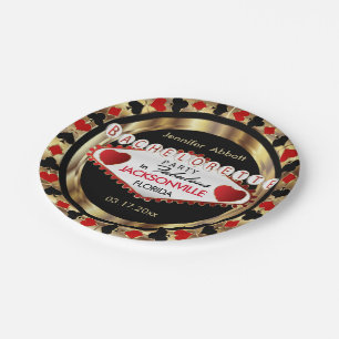 Assiettes En Carton Bachelorette Party Vegas Style - do-it-yourself Ci