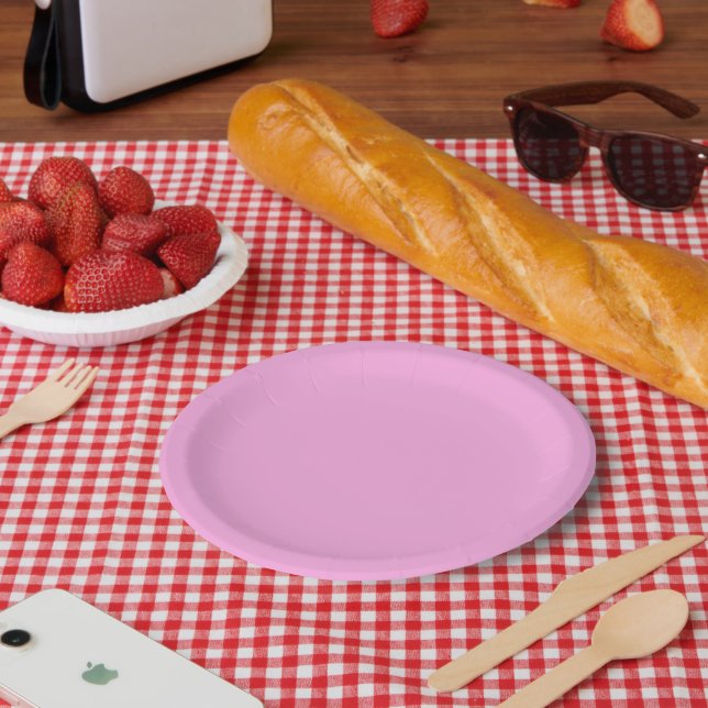 Assiettes En Carton Baker Miller Pink (Pique-nique)