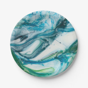 Assiettes En Carton Balayage en marée II