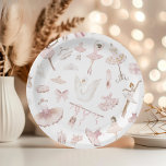 Assiettes En Carton Ballerinas aquarelle rose pâle fête d'anniversaire<br><div class="desc">Ballerinas aquarelle rose pâle fête d'anniversaire Papier Plaques. Des éléments correspondants sont disponibles.</div>