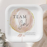 Assiettes En Carton Balloon rose Genre Reveillez Équipe Fille<br><div class="desc">Dévoilez la surprise : Élever votre sexe révèle le baby shower avec les invitations de ballons rose et bleu et collection de décors. Orné de polices de caractères fantaisistes et de délicates taches d'or, les invitations enchanteresses, la signalisation et le décor préparent le décor à une fête magique. Laissez l'anticipation...</div>