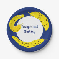 Banana Slugs Jaune et Bleu Personnalisé