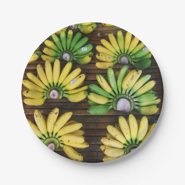 Assiettes En Carton Bananes dame de doigt ~ Banane d'oeuf (ก ล้ ว ย ไ  (Devant)