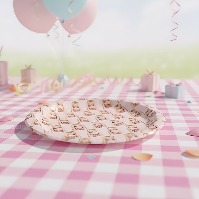 Assiettes en carton Barb (Créateur téléchargé)
