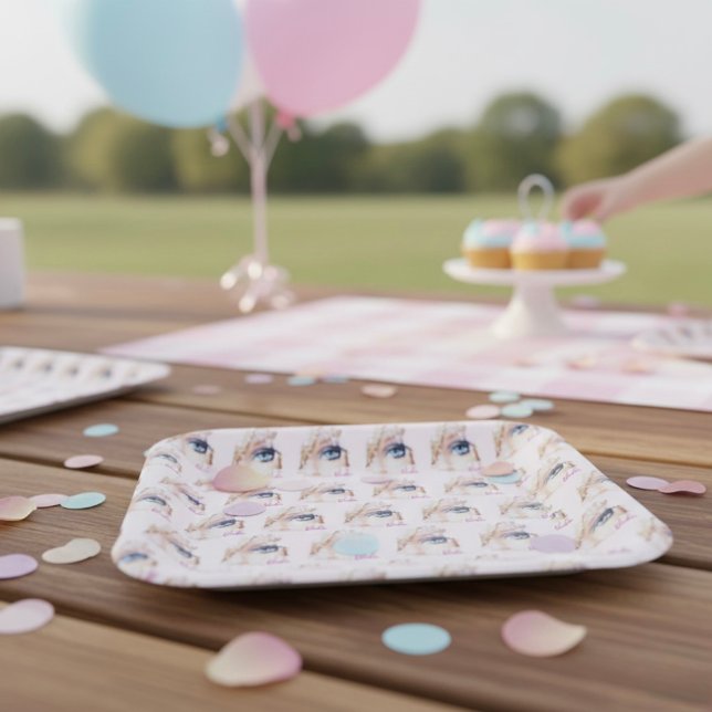 Assiettes En Carton Barbe (Créateur téléchargé)