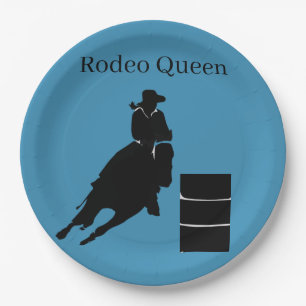 Assiettes En Carton Barrel Racer 
