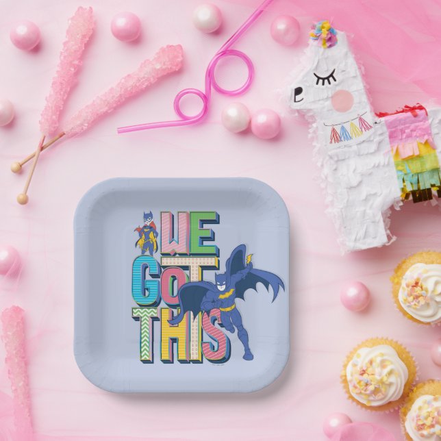 Assiettes En Carton Batman | Nous Avons Compris (Fête)