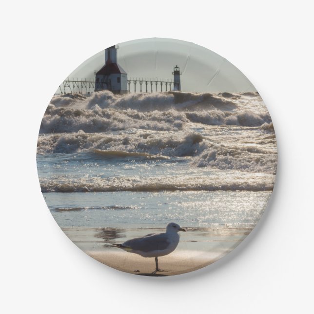 Assiettes En Carton Beauté Et Force (Devant)