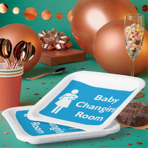 Assiettes En Carton Bébé Changement de chambre Signer avec le parent e