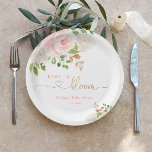 Assiettes En Carton Bébé d'or floral floral flush en baby shower fleur<br><div class="desc">Bébé en or floral floral en fleur baby shower Plaques en papier Les articles correspondants sont disponibles.</div>