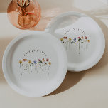 Assiettes En Carton Bébé Fleur sauvage coloré dans le Baby shower en f<br><div class="desc">Ce bébé fleur sauvage coloré dans des assiettes en baby shower fleuris est parfait pour votre baby shower d'été simple et lunatique boho arc-en-ciel. Les fleurs aux couleurs rose, jaune, orange et or, qui donnent à ce produit l'impression d'un élégant jardin vintage minimaliste de printemps hippie. Le design moderne est...</div>