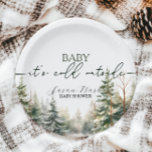 Assiettes En Carton Bébé son froid hors du Baby shower d'hiver fête<br><div class="desc">Améliorez votre fête hivernale avec nos Plaques de papier pour Baby shower d’hiver "Baby It’s Cold Outside". Dotés d'une charmante conception de flocs de neige et d'un accent saisonnier confortable, ces assiettes sont parfaites pour servir des gâteries à votre baby shower festif. Idéales pour ajouter un peu de chaleur et...</div>