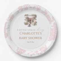 Bébé Toile Rose Brasse Café Coffee Coquette 