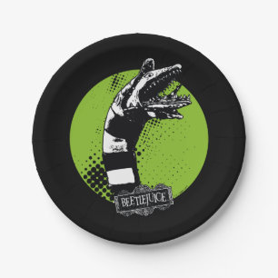 Assiettes En Carton Beetlejus Illustration du ver de sable