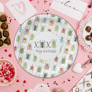 Assiettes En Carton Beetles XOXO Lovebugs