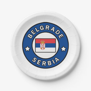 Assiettes En Carton Belgrade Serbie
