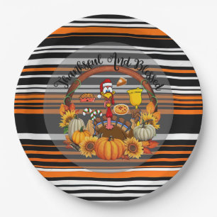 Assiettes En Carton Belle Collection d'automne populaire Thanksgiving