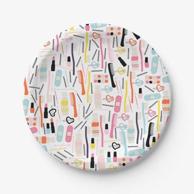 Assiettes En Carton Belle Plaques en papier de beauté (Devant)