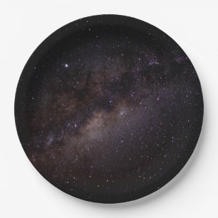 Assiettes En Carton Belle Stars Nightsky Fiançailles de photographie