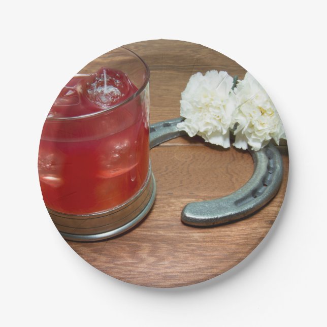 Assiettes En Carton Belmont Stakes (Devant)