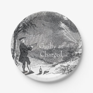 Assiettes En Carton Ben Franklin condamné